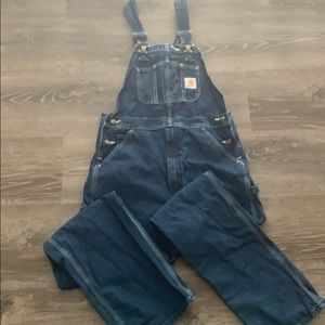 Carhartt Denim Coveralls 32x32